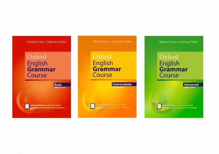 مجموعه سه جلدی آکسفورد انگلیش گرامر کورس | کتاب انگلیسی Oxford English Grammar Course