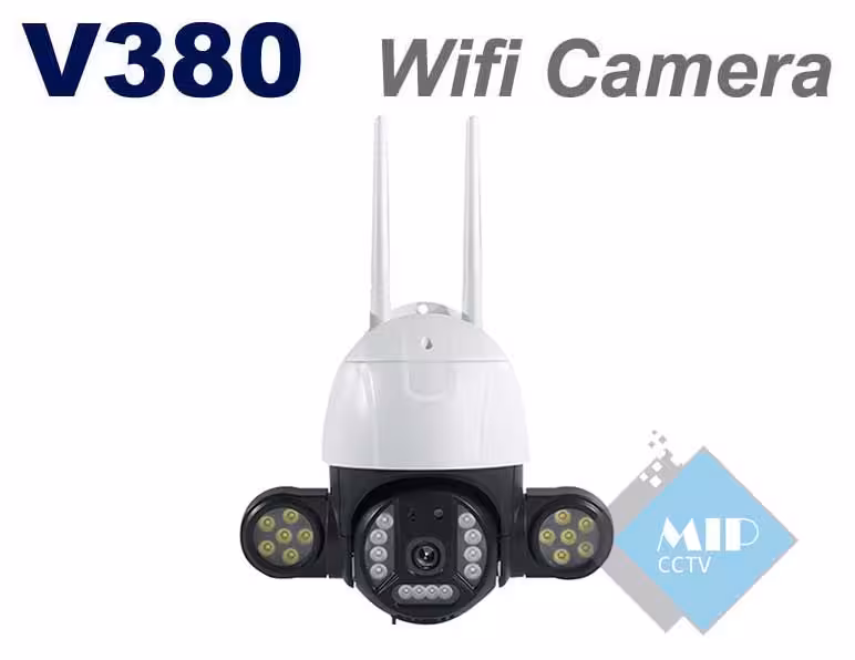 دوربین مداربسته مینی اسپیددام 5 مگاپیکسل سیم کارتی V380 4G