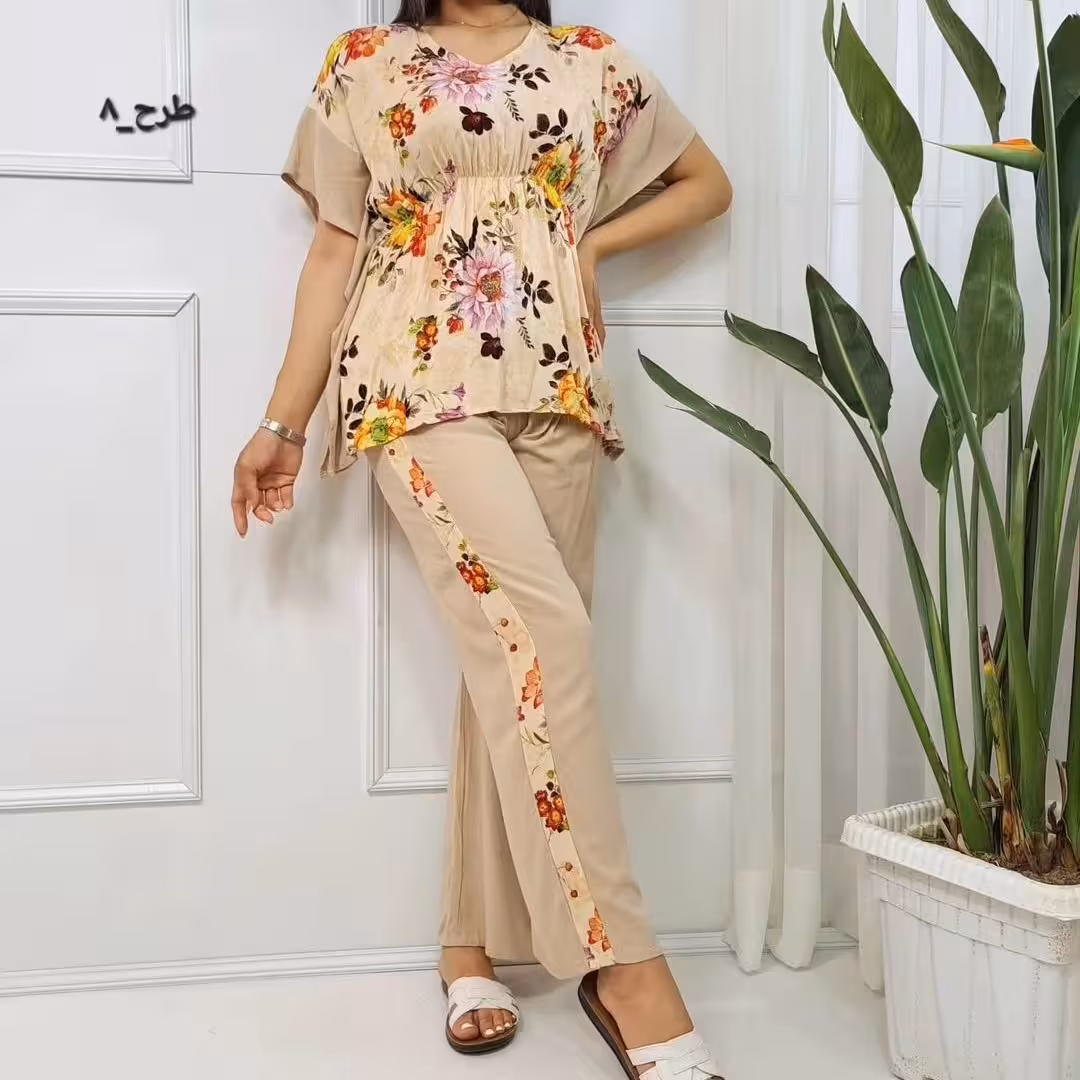 ست خفاشی
نخی درجه یک فری سایز تا 48 خنک و تنخور عالی و شیک  