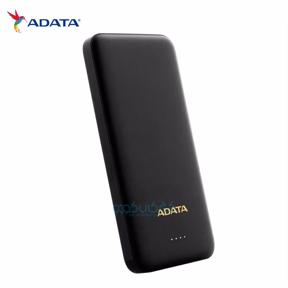 پاور بانک 10.000 میلی آمپر ای دیتا مدل ADATA T10000 رنگ مشکی