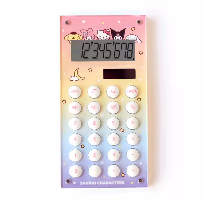 ماشين حساب طرح سانریو کرومی و دوستان