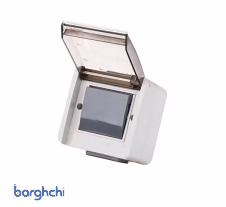 کلید تبدیل روکار پارت الکتریک مدل آذین 2196