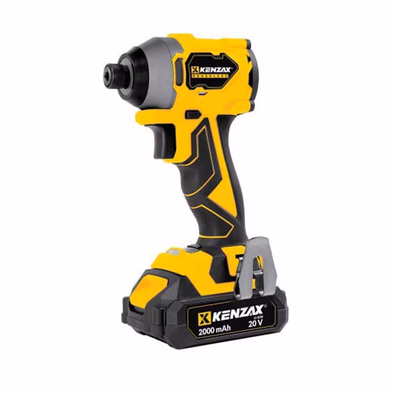 پیچ گوشتی ضربه ای براشلس شارژی کنزاکس مدل 8805