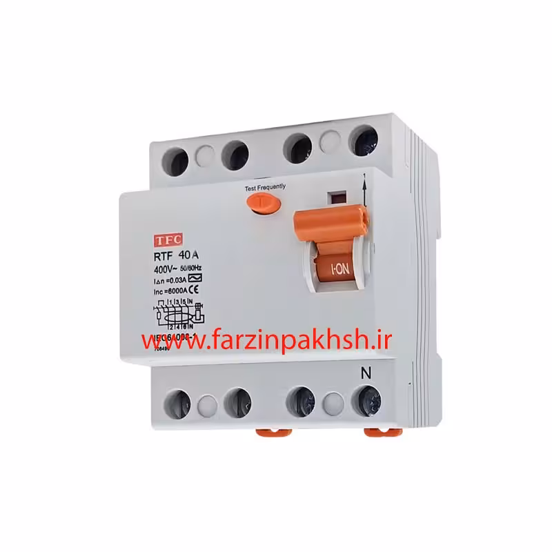 کلید محافظ جان سه فاز 40 آمپر AEG