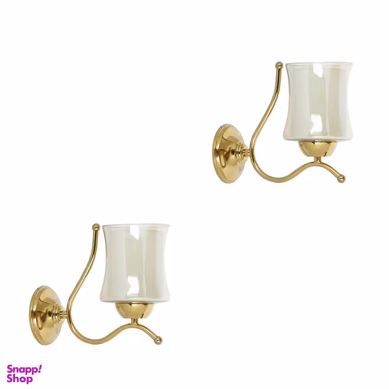 چراغ دیواری چشمه نور کد A823/1-1-Pro مجموعه دو عددی