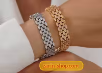 دستبند جواهری نگینی زنانه MC