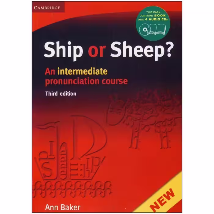 Ship or Sheep an intermediate pronunciation course 3rd editionشیپ اور شیپ