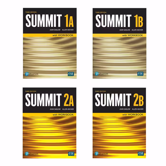 مجموعه 4 جلدی کتاب Summit (ویرایش سوم)