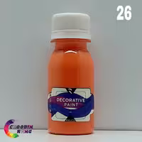 رنگ خمیری رزین نارنجی یونیورسال رالکو  60 میل کد 26