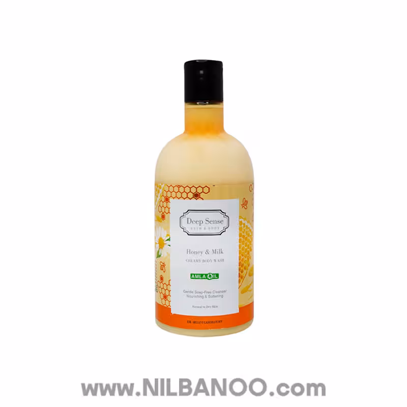 شامپو بدن کرمی دیپ سنس مدل Honey and Milk