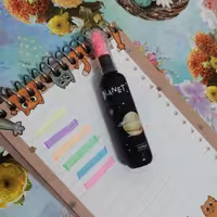 هایلایتر کهکشانی رنگ صورتی 