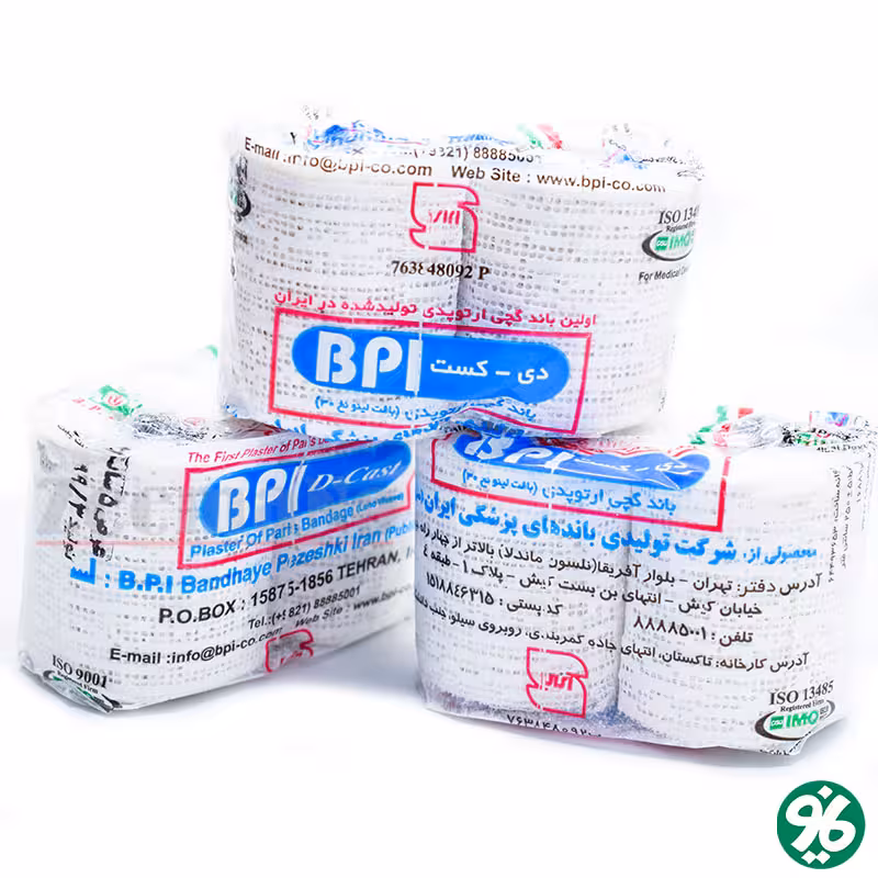باند گچی دیکست بی پی ای در سایزبندی