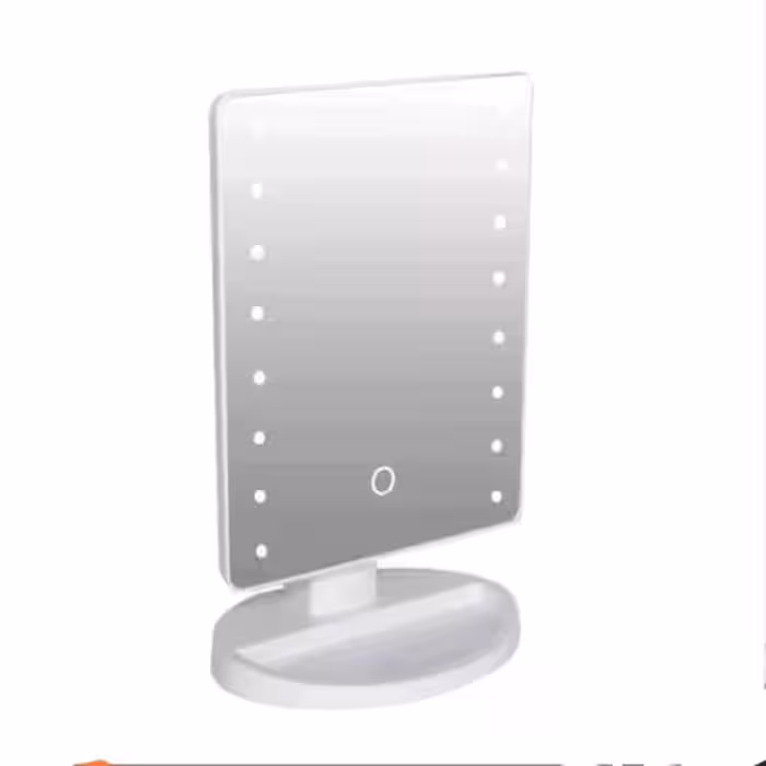 آینه رو میزی LED سایز 20*17 کد 665