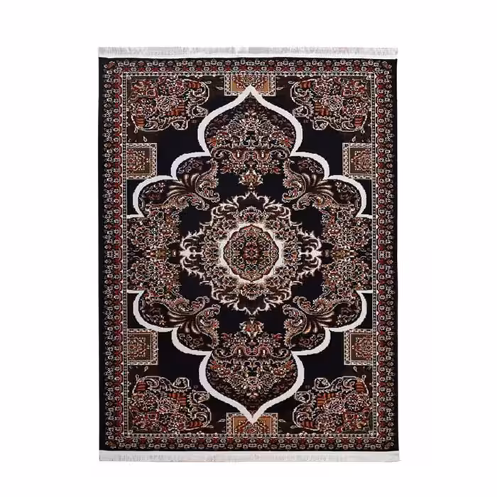 گلیم ماشینی دنیای فرش مدل هیوا