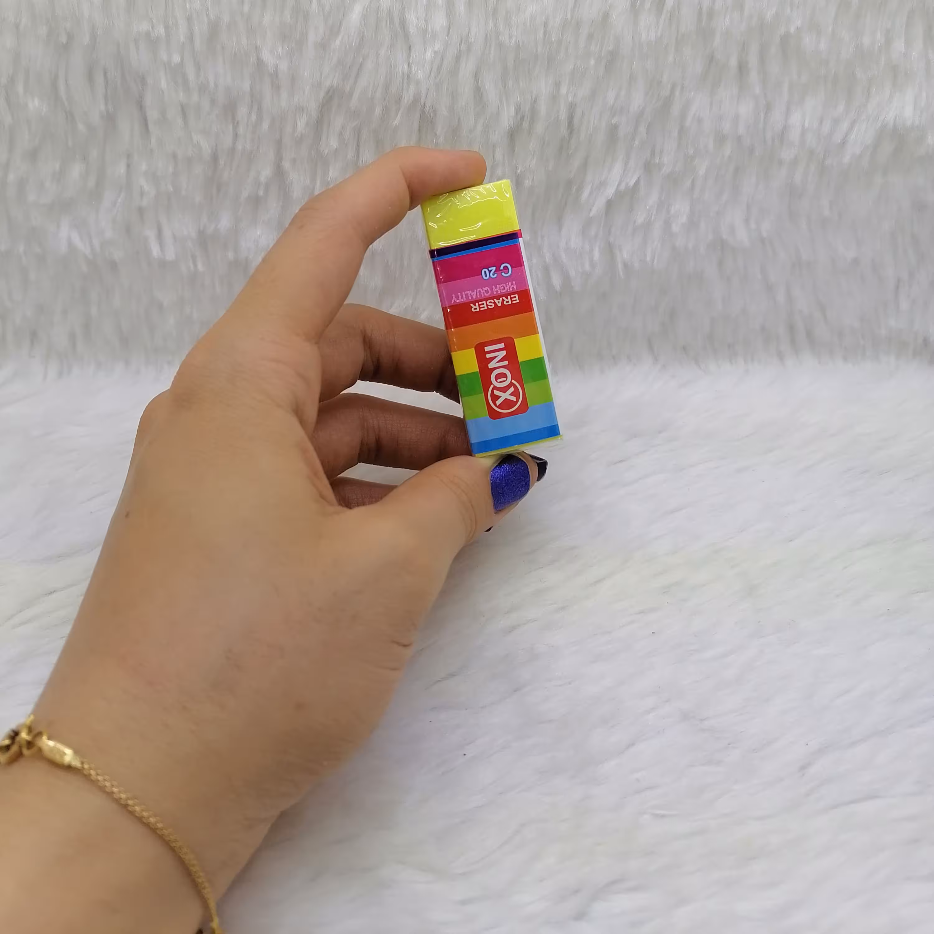 پاک کن INOX رنگی بزرگ ، لطفاً قبل از ثبت سفارش موجودی بگیرید 