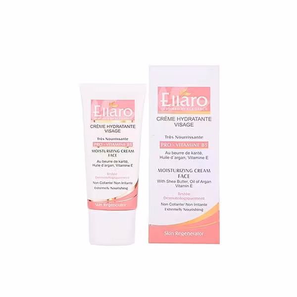 کرم مرطوب کننده الارو حاوی پرو ویتامین Ellaro B5