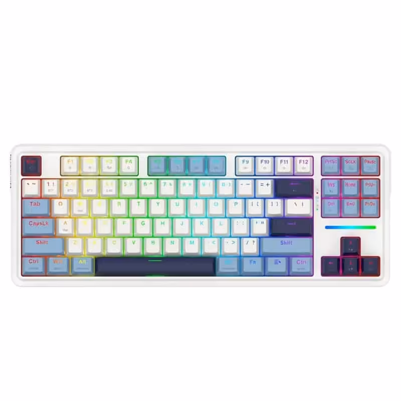 کیبورد گیمینگ ردراگون Redragon K728WBB PRO RGB