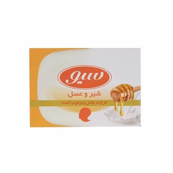 صابون دستشویی پرچرب سیو حاوی پروتئین شیر و عصاره عسل وزن 125 گرم