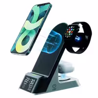 پایه نگهدارنده و شارژر وایرلس 3IN1 نیتو NITU NT201