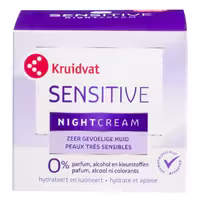 کرم شب پوست حساس کرویدواتkruidvat sensitive night cream