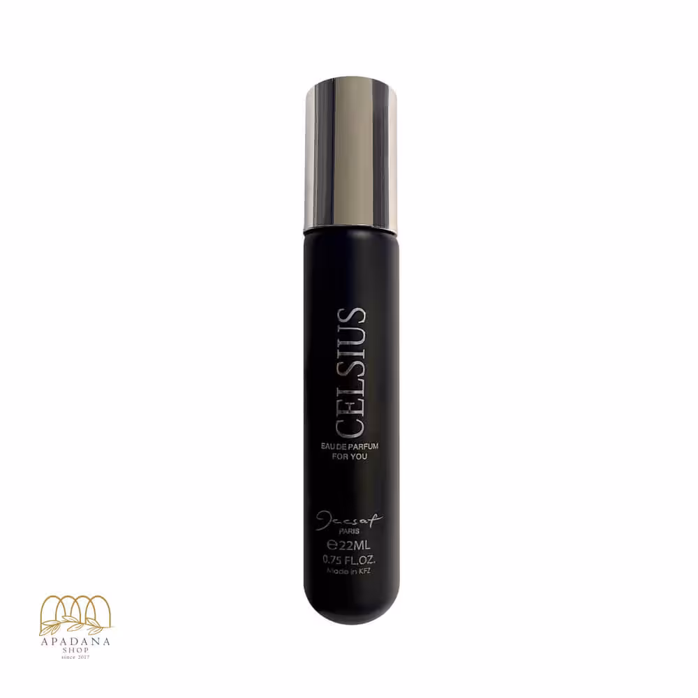 عطر جیبی مردانه ژک ساف JACSAF مدل Celsius حجم 22 میل