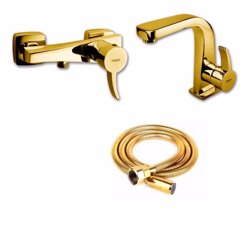 ست شیرآلات کسری مدل فیروزه مجموعه 3 عددی