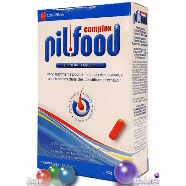 پیلفود کمپلکس مو و ناخن قرص 60عددی