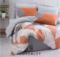 روتختی طوسی قهوه‌ای طرح‌دار کاوری مدل Joseph