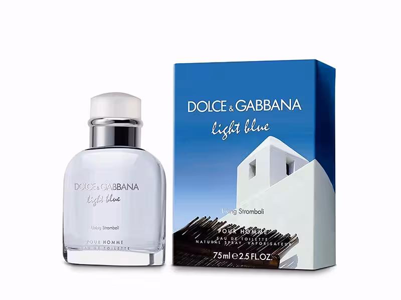 ادکلن مردانه دولچه گابانا لایت بلو لیوینگ استرومبولی Light Blue Living Stromboli