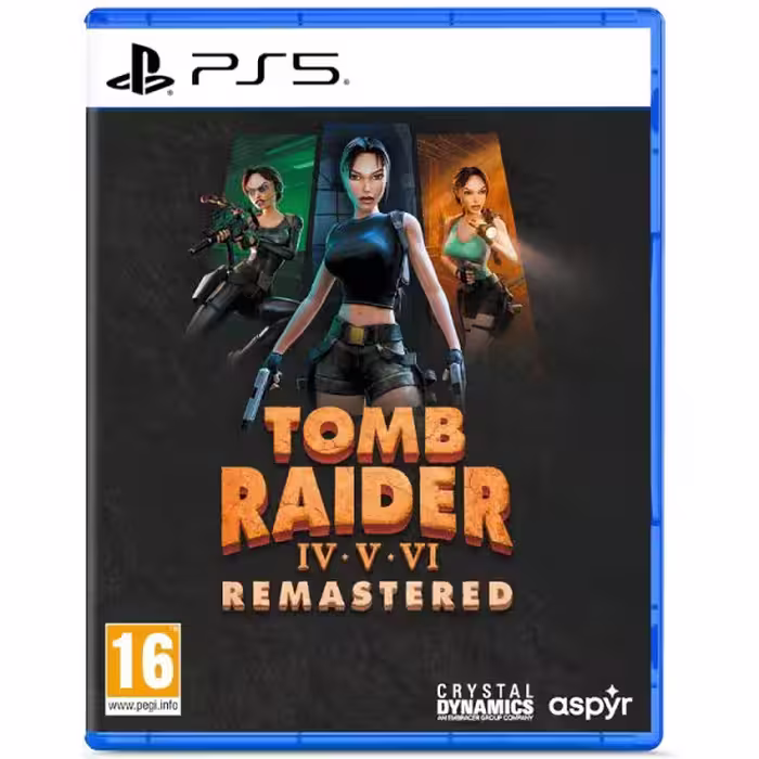 Tomb Raider 4 5 6 Remastered PS5