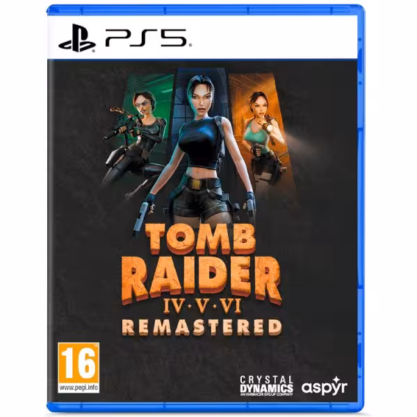 Tomb Raider 4 5 6 Remastered PS5