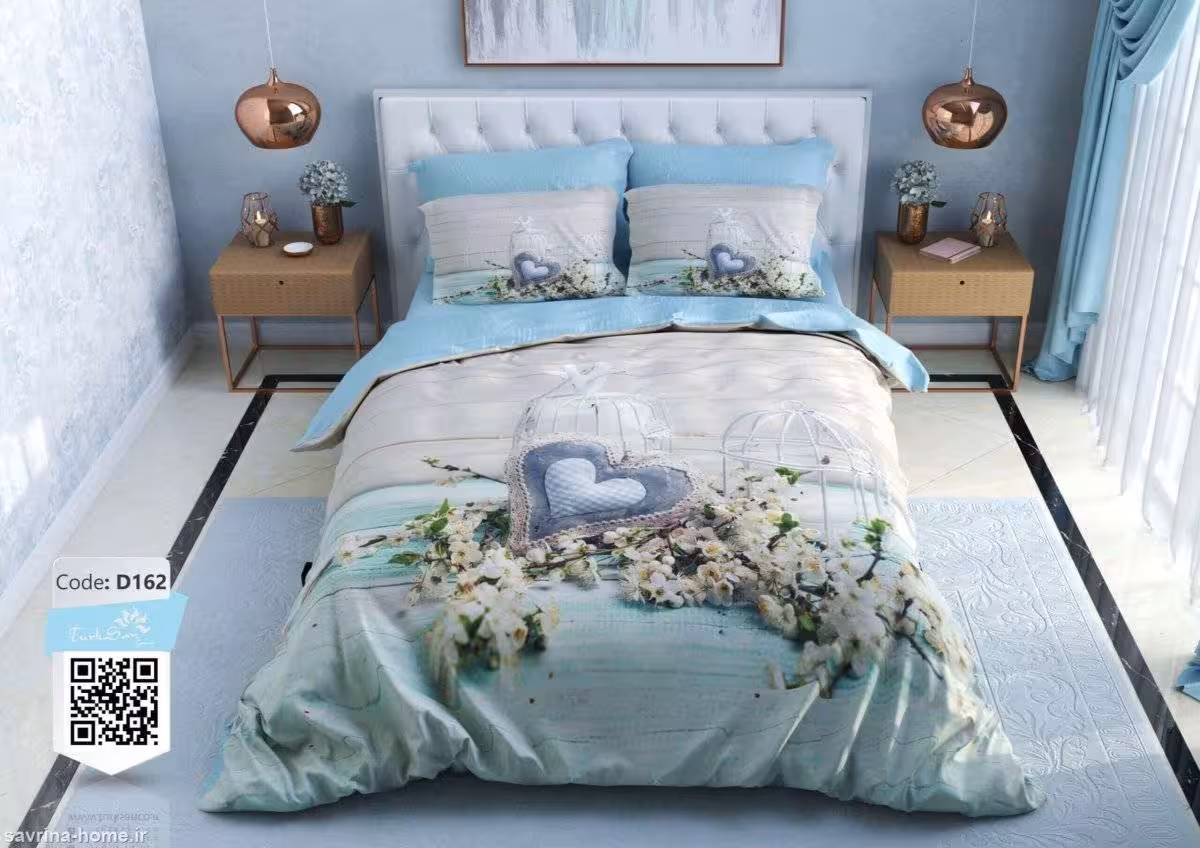 روتختی دو نفره طرح ساحل برند ترکسان کد D162