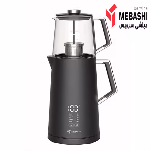 چای ساز مباشی مدل ME-TM304 ظرفیت 1.7 لیتر با کتری استیل