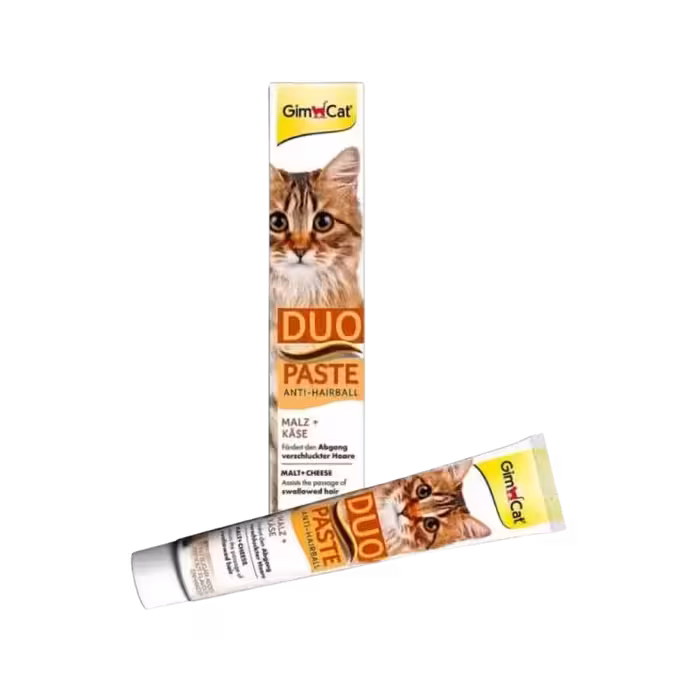 خمیر دوقلو مالت و پنیر مخصوص گربه برند Gim cat جیم کت 50 گرمی