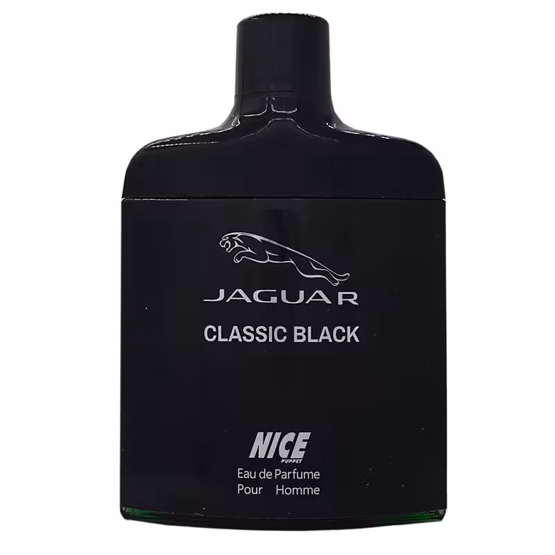 ادو پرفیوم مردانه نایس پاپت مدل Jaquar clasicc black حجم 85 میلی لیتر