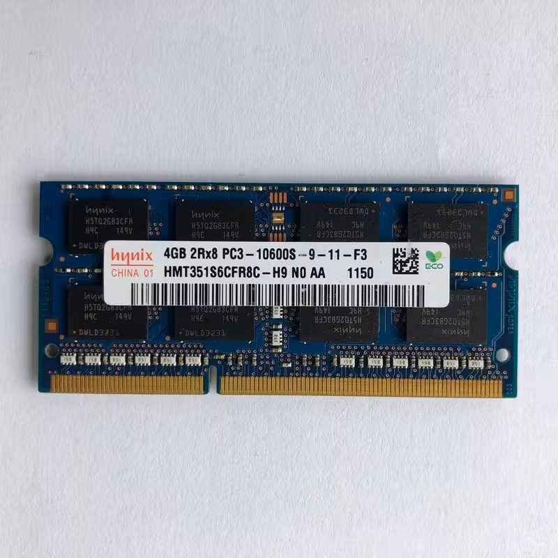 رم لپ تاپ DDR3 تک کاناله 1333 مگاهرتز هاینیکس مدل PC3-10600 ظرفیت 4 گیگابایت | کالا مکس