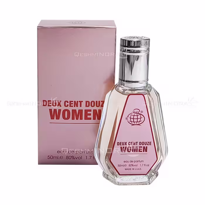 ادکلن 50 میل دیوکس سنت دوز زنانه فرگرانس ورد Deux Cent Douze Women - فروشگاه قشم اینورا