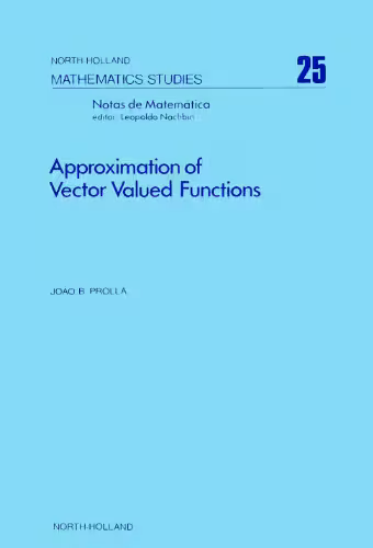 خرید و دانلود نسخه کامل کتاب Approximation of Vector Valued Functions