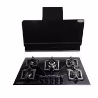 ست هود و اجاق گاز صفحه ای دنپاسر مدل SET 1002