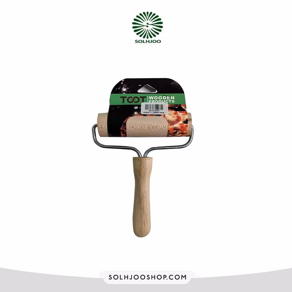 غلطك چوبي چرخشي 10 سانت