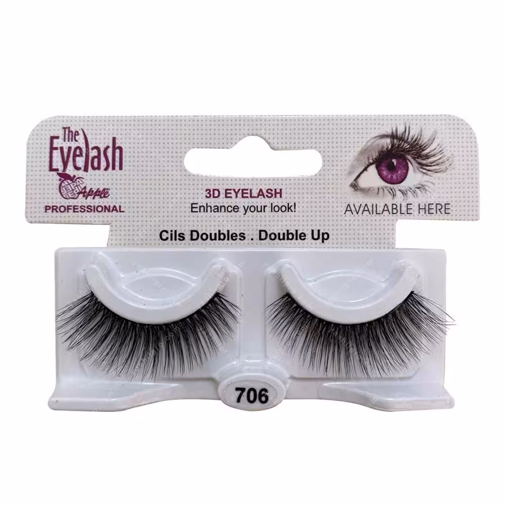 مژه 3D اپل جفتی مدل 706
