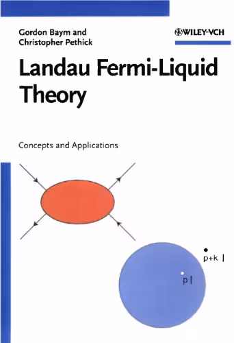 خرید و دانلود نسخه کامل کتاب Landau Fermi-liquid theory