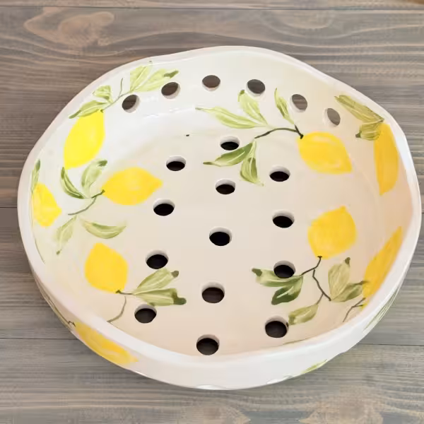 سبد پذیرایی طرح لیمو سایز بزرگ