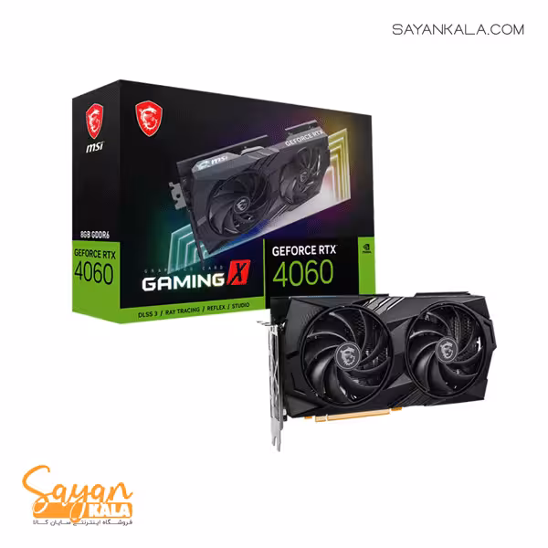 کارت گرافیک ام اس آی مدل Graphics Card MSI GeForce RTX 4060 GAMING X 8GB