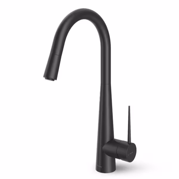 شیر آشپزخانه شلنگدار شودر مدل ایتن مشکی