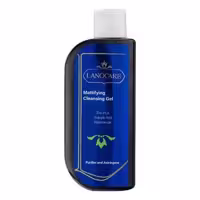 ژل شستشو صورت شفاف کننده لانوکر مدل Astringent مناسب برای پوست چرب حجم 200 میلی لیتر