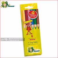 مداد رنگی 6 رنگ جامبوی سه گوش جولی Jolly 6C Jumbo x big delta Color Pencil