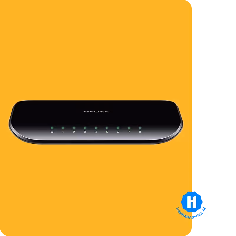 سوییچ 8 پورت گیگابیت و دسکتاپ تی پی لینک مدل TL-SG1008D