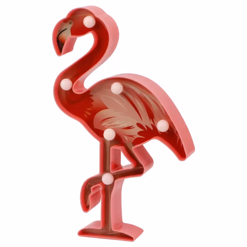 چراغ خواب باتری خور طرح فلامینگو