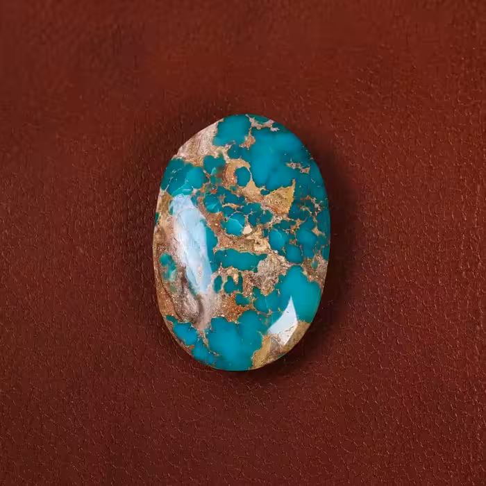 نگین فیروزه شجری کد 29559 - جواهری مشاهیر